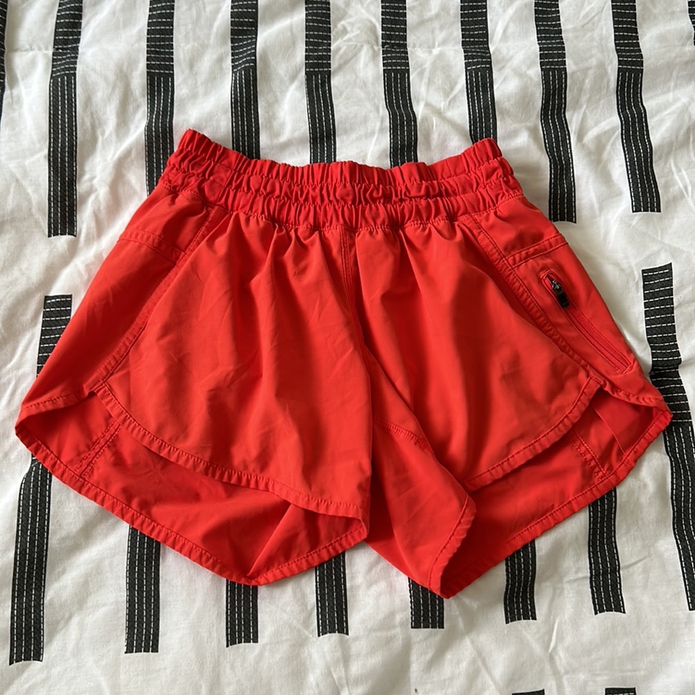 lululemon athletica Red Women’s Athletic Shorts